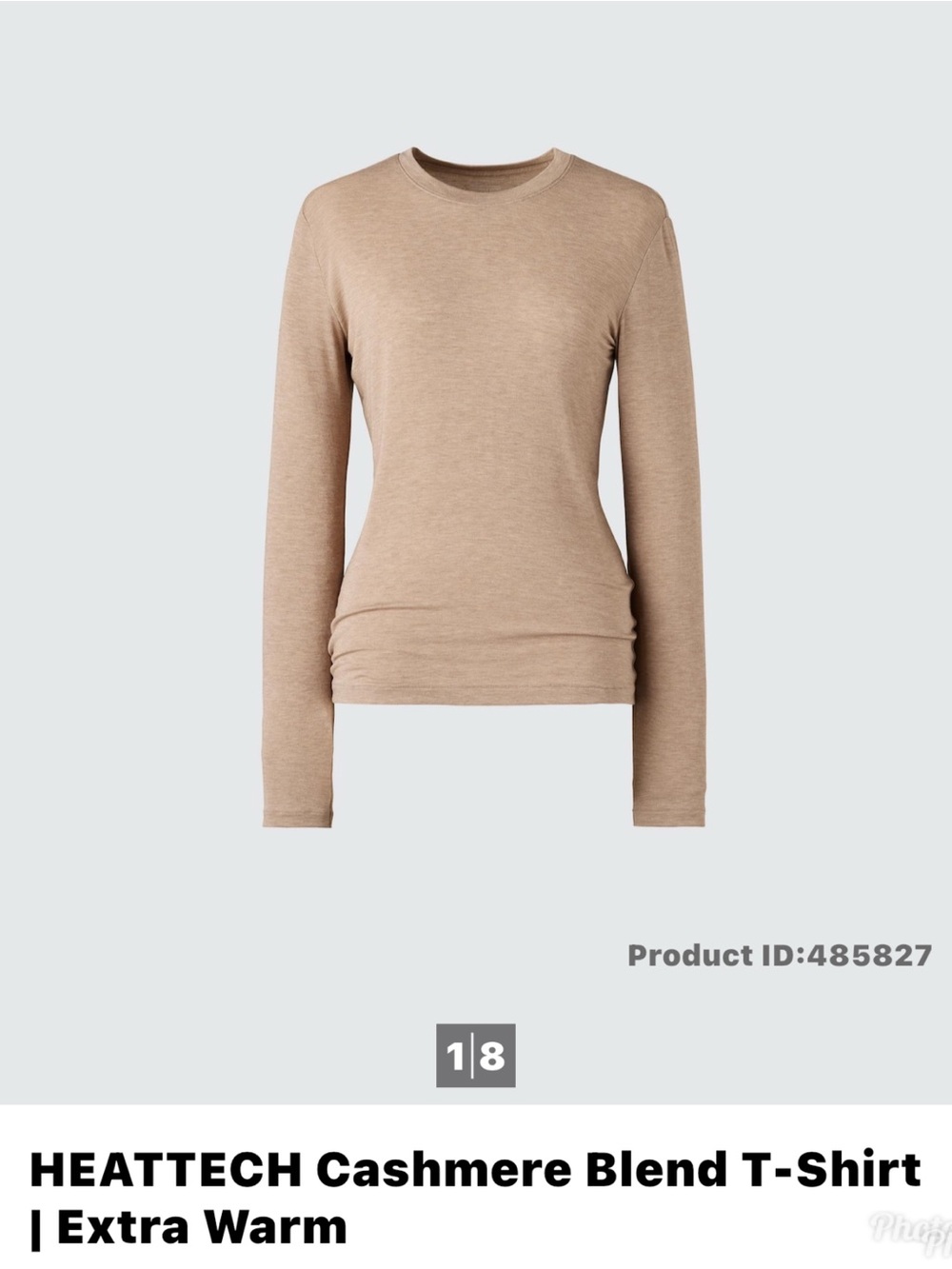 3 Uniqlo Cashmere Heattech Cashmere Blend Extra Warm Large 3 colors - Picture 2 of 6